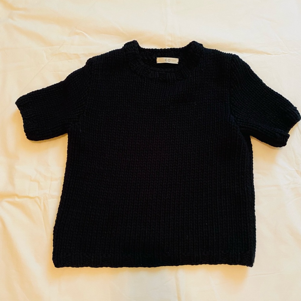 Co Shrunken Knit T-Shirt